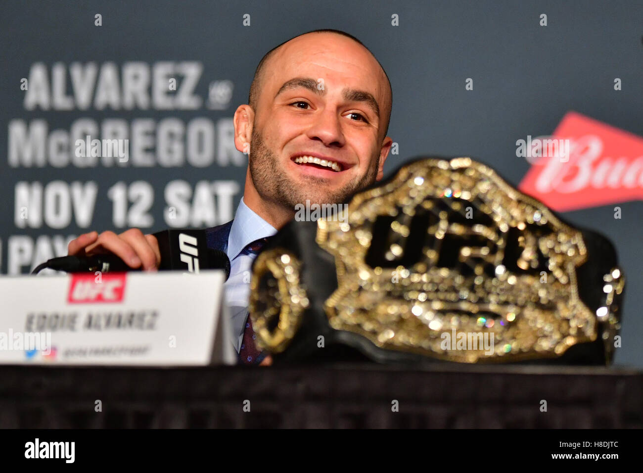 Conor mcgregor eddie alvarez hi-res stock photography and images - Alamy