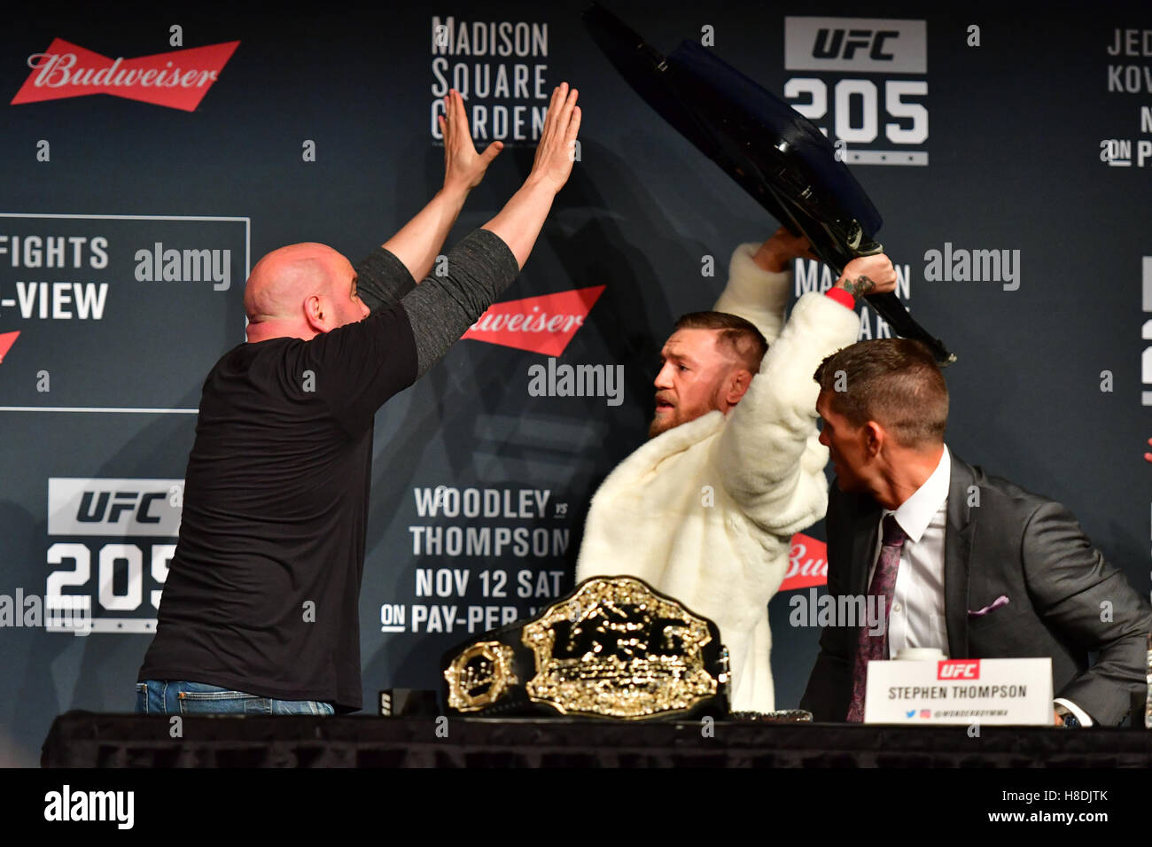 Conor Mcgregor Eddie Alvarez High Resolution Stock Photography and ...