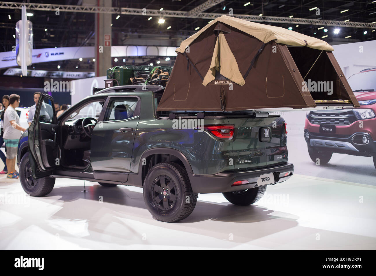 Sao Paulo Brazil 11th Nov 2016 Fiat Toro During The Sao Paulo International Motor Show In Sao Paulo Brazil This Friday The Exhibition The Most Important Of Its Kind In Latin America