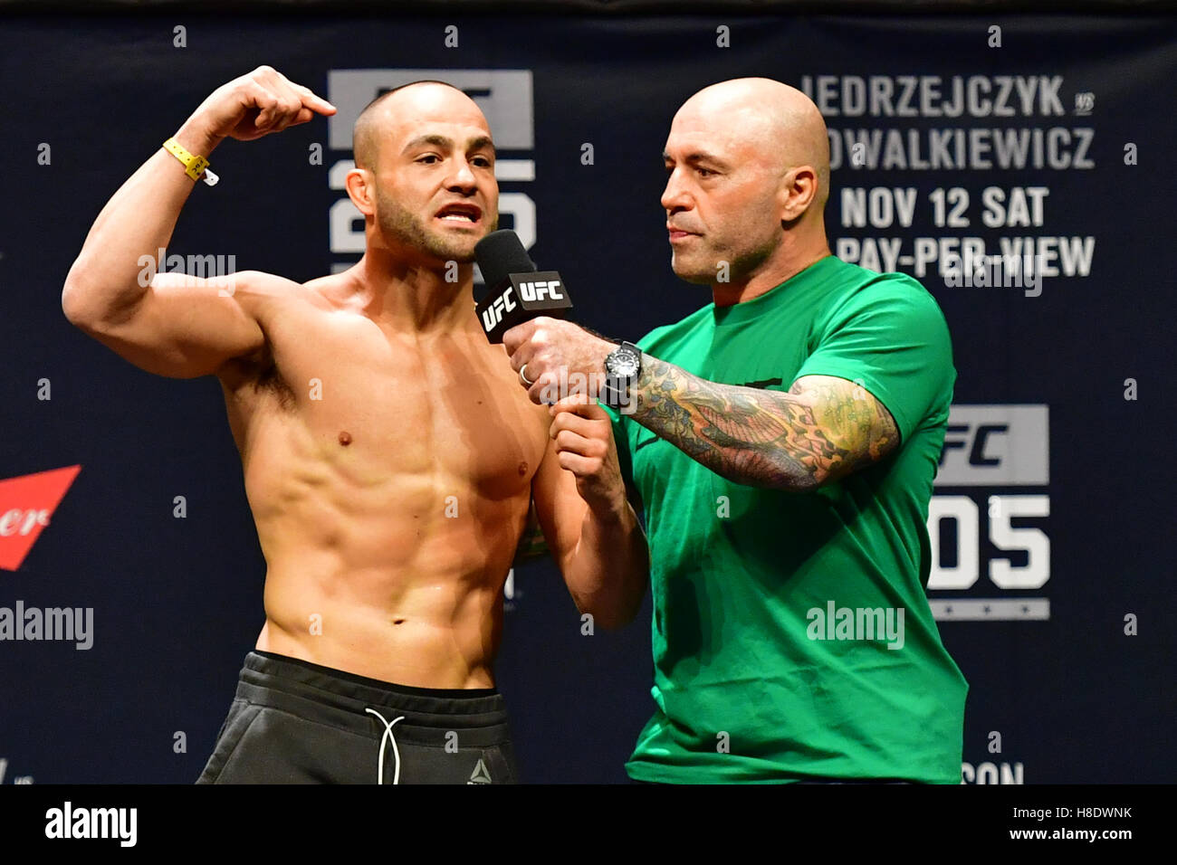 Conor mcgregor eddie alvarez hi-res stock photography and images - Alamy