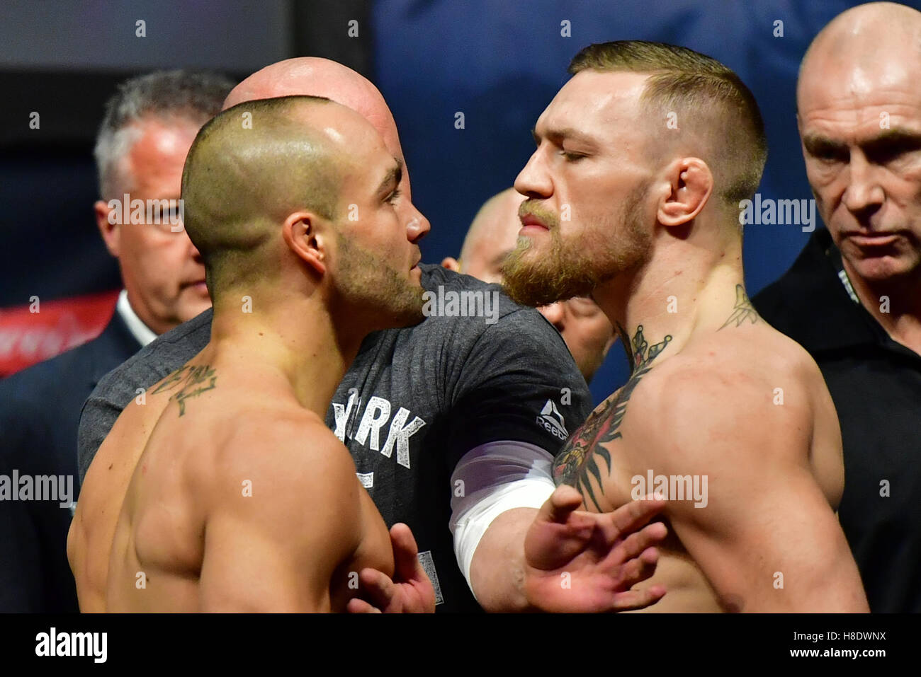 Conor Mcgregor Eddie Alvarez High Resolution Stock Photography and ...