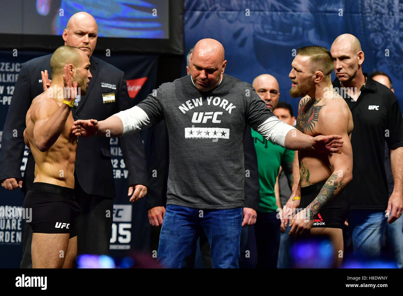 Conor mcgregor eddie alvarez hi-res stock photography and images - Alamy