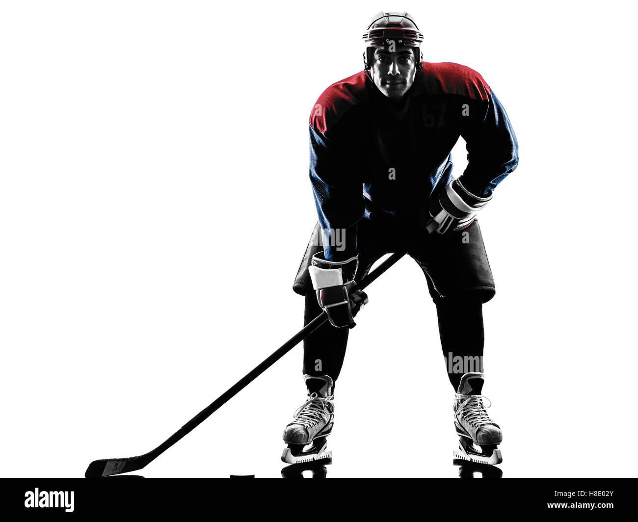 Ice hockey player silhouette sport hires stock photography and images Alamy