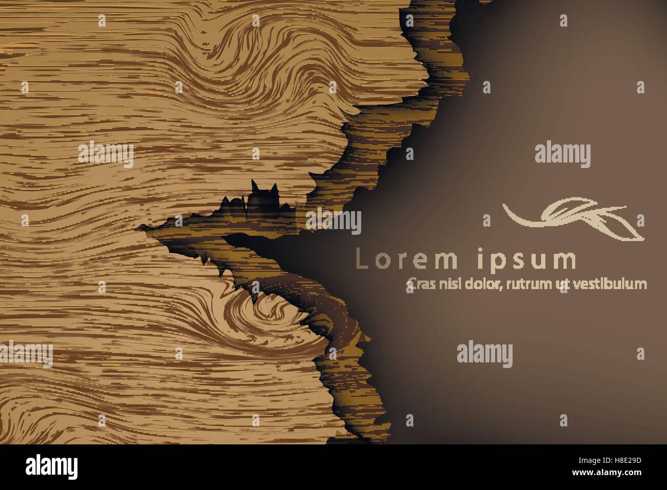 Realistic wood texture Stock Vector Image & Art - Alamy