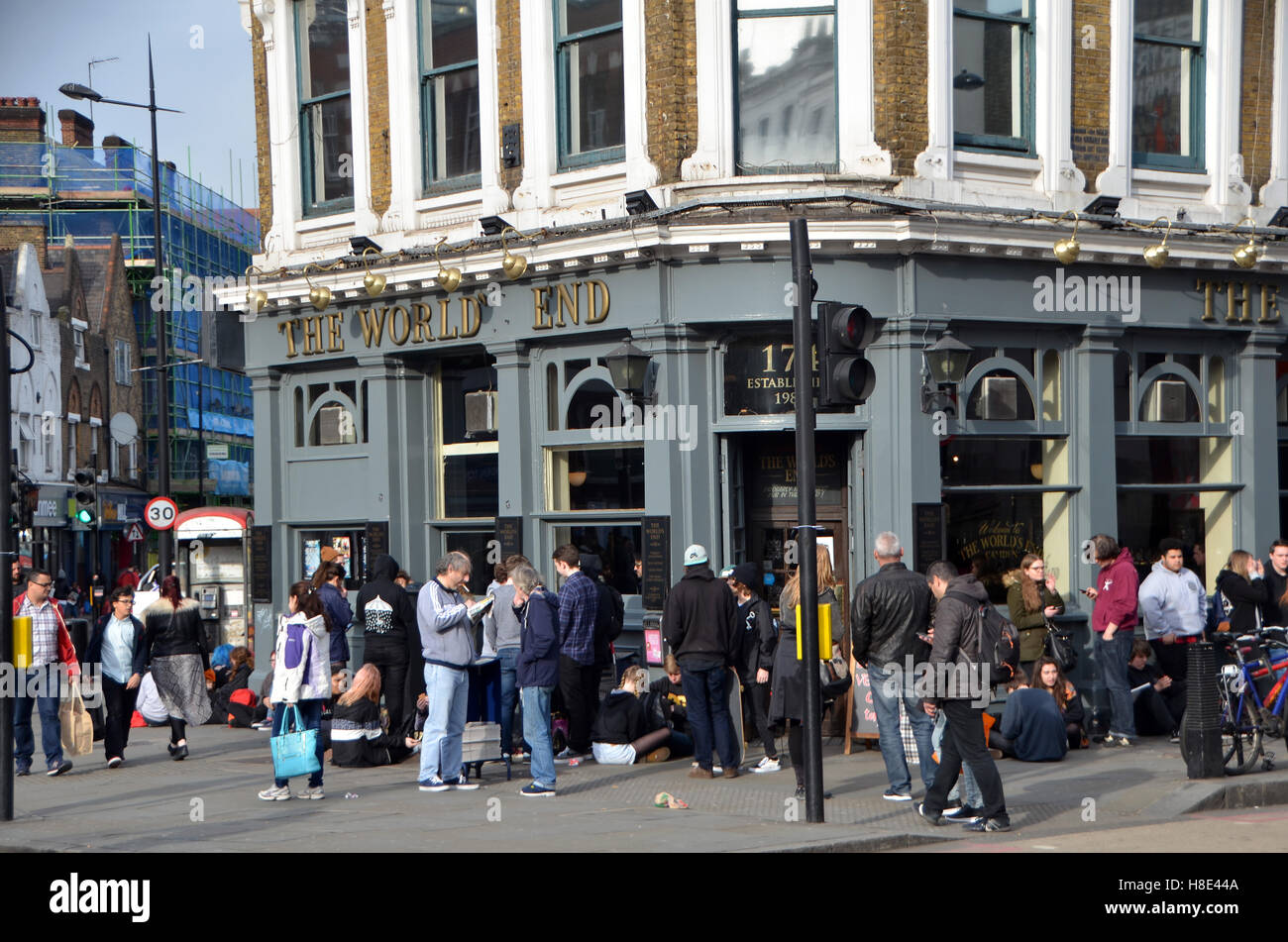 The world's end pub, camden hi-res stock photography and images - Alamy