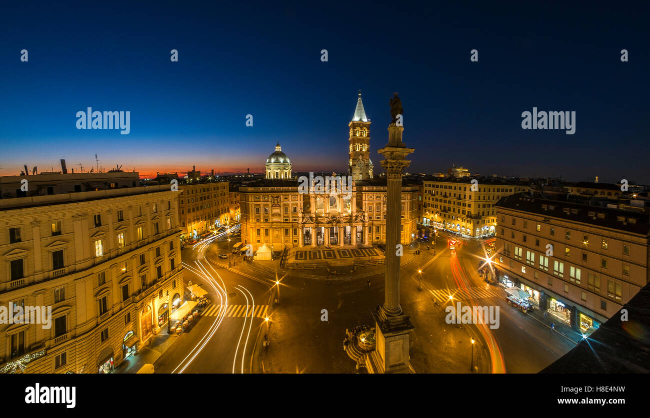 The church of Santa Maria Maggiore, in Rome, Italy Stock Photo - Alamy