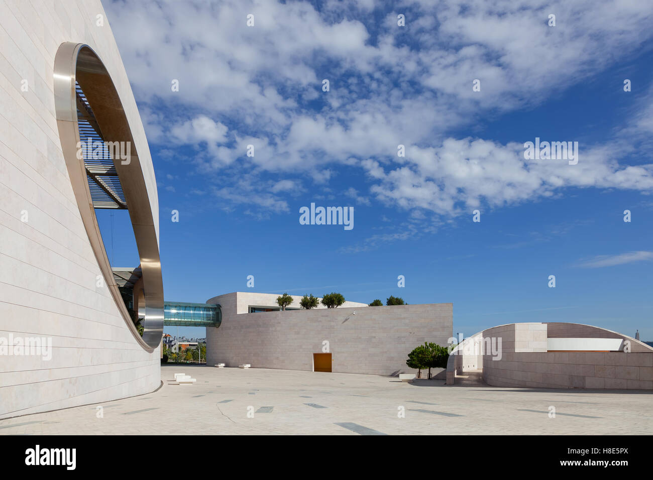 Champalimaud Foundation, Centre for the Unknown. Neuroscience, oncology and visual impairment biomedical research center. Lisbon Stock Photo
