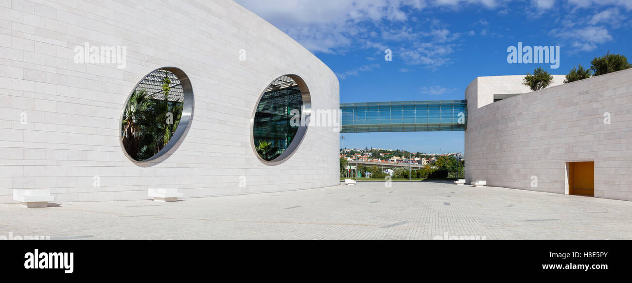 Champalimaud Foundation, Centre for the Unknown. Neuroscience, oncology and visual impairment biomedical research center. Lisbon Stock Photo
