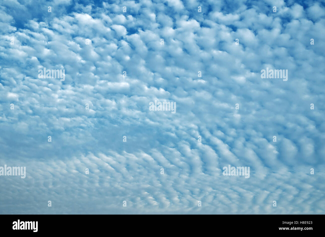 Cloud On Ridges Clouds in the form of ridges, consisting of cereal, which merge into a ...