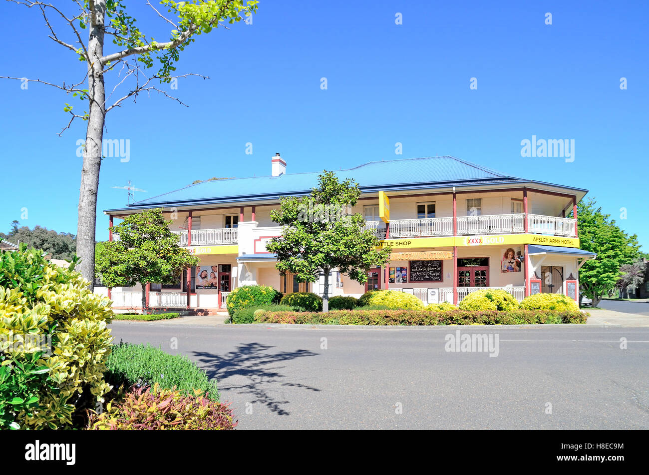 Apsley Arms Hotel, Walcha NSW Australia Stock Photo