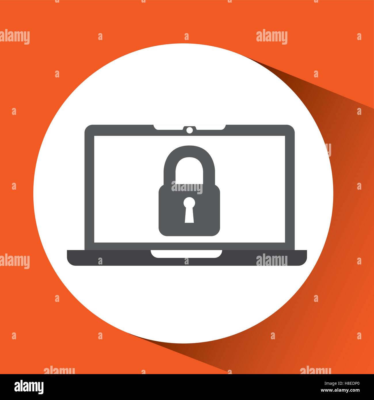 sign padlock security shield steel icon vector illustration eps 10 ...