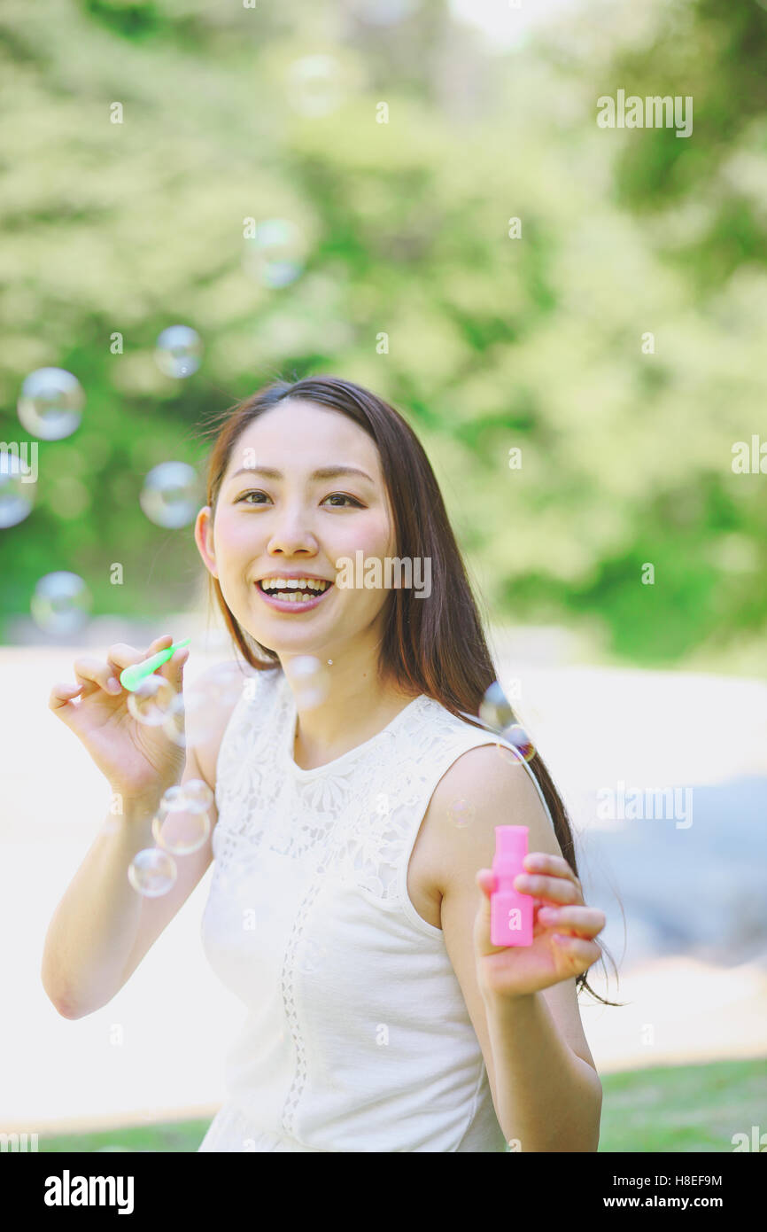Blowing bubble in bubbles hires stock photography and images Alamy
