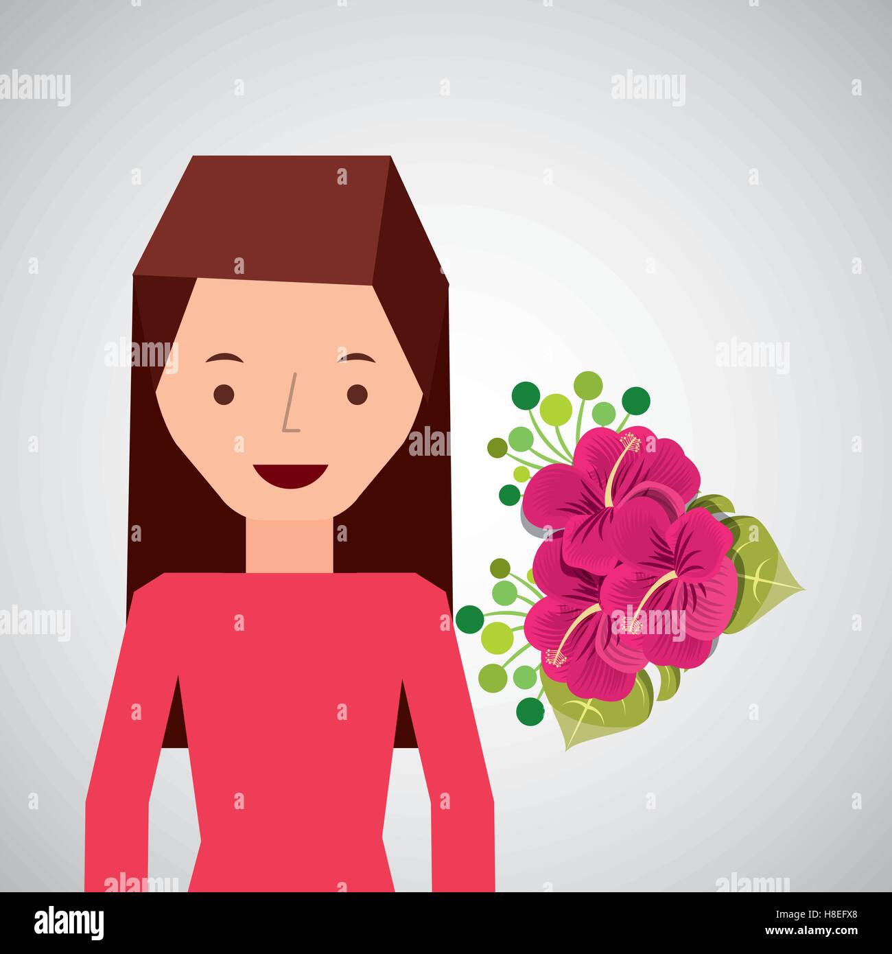 Cute Lily Flower Girl Cartoon Icon Vector Illustration Eps 10 Stock Vector Image Art Alamy Cute Lily Flower Girl Cartoon Icon Vector Illustration Eps 10 Stock Vector Image Art Alamy