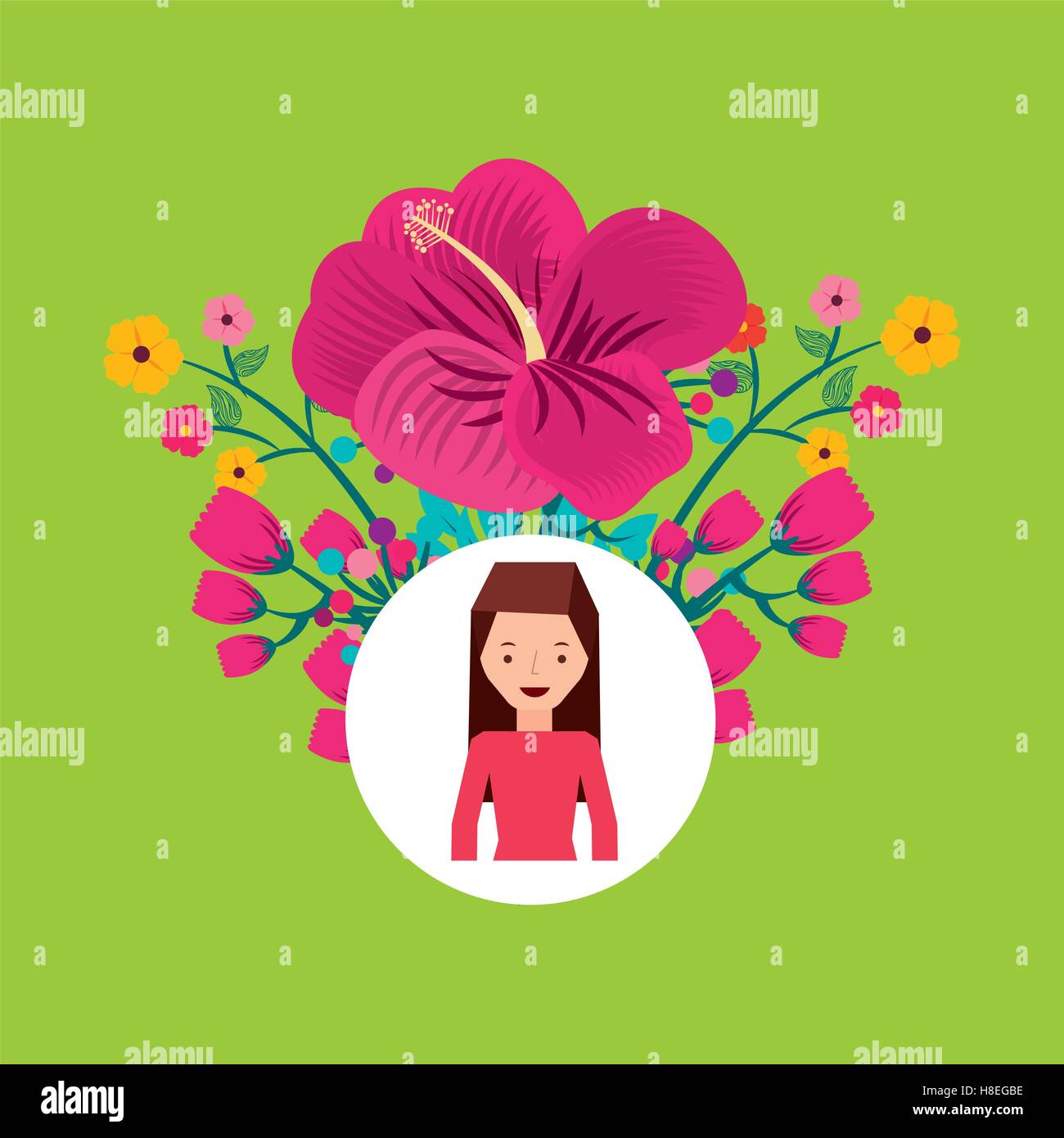 Cute Flower Girl Cartoon Icon Vector Illustration Eps 10 Stock Vector Image Art Alamy Cute Flower Girl Cartoon Icon Vector Illustration Eps 10 Stock Vector Image Art Alamy