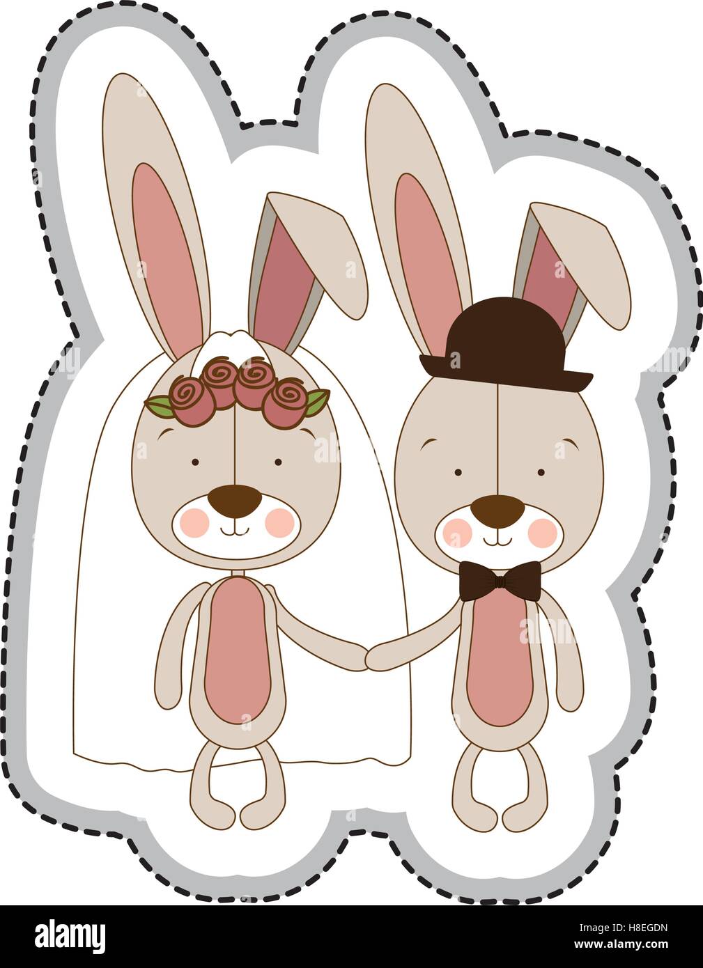 romantic couple icon image vector illustration design Stock Vector ...