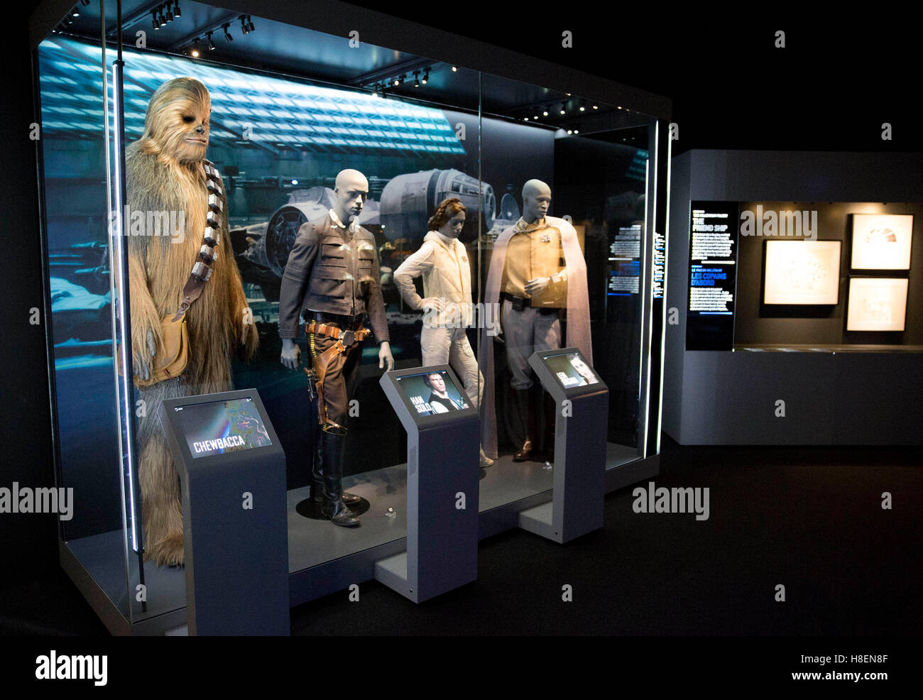 EDITORIAL USE ONLY The STAR WARS Identities The Exhibition opens at