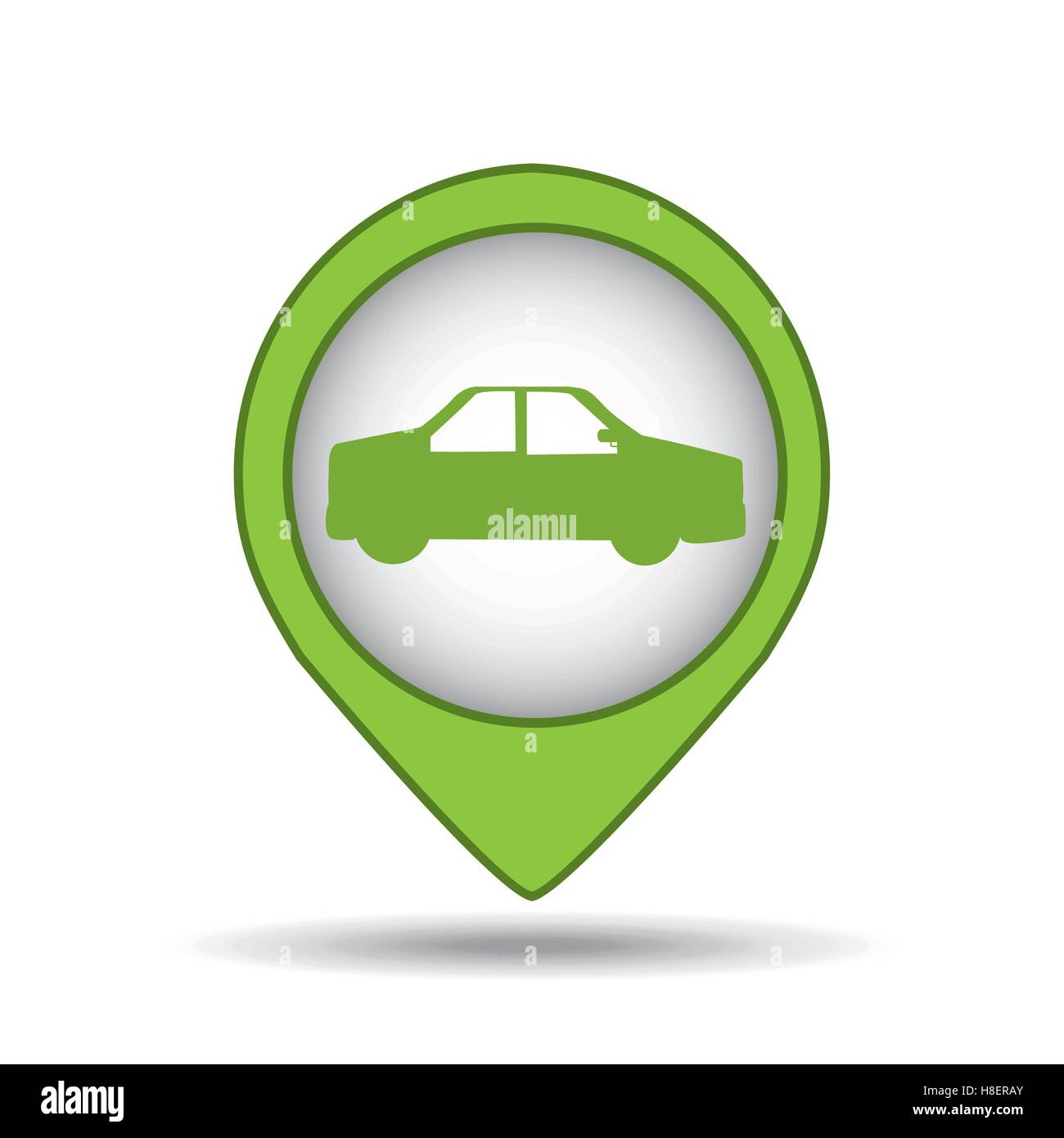 pin map car environment icon vector illustration eps 10 Stock Vector ...