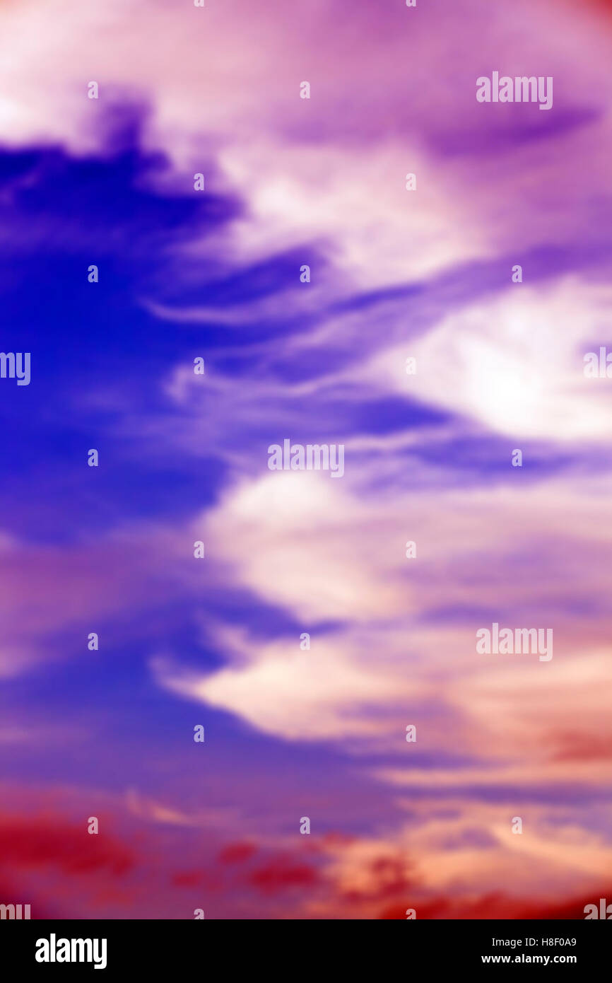 the sky during sunset Stock Photo Alamy