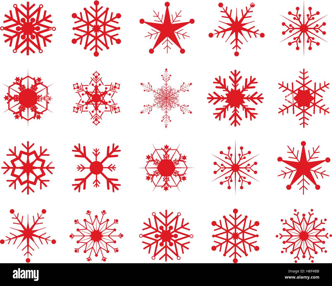 Various types of christmas decoration Stock Vector Image & Art - Alamy