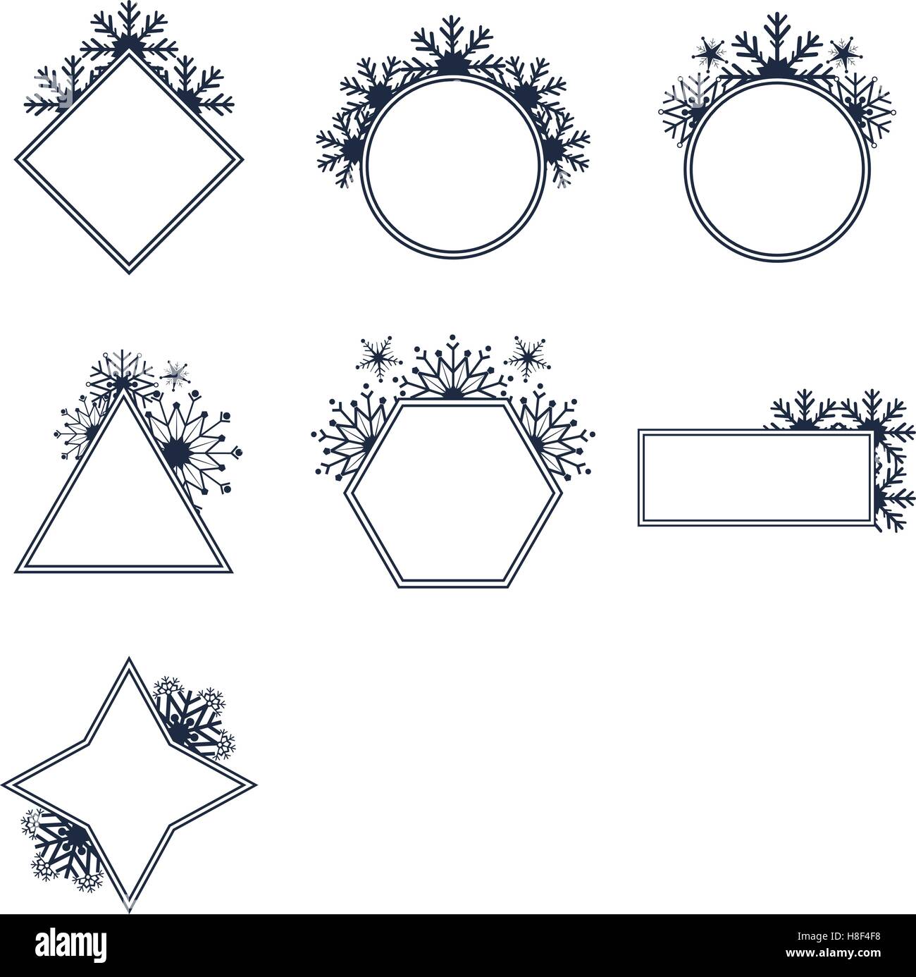 Various shape of wall mirrors Stock Vector Image & Art Alamy