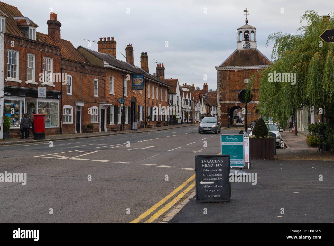 Old amersham high street buckinghamshire hires stock photography and