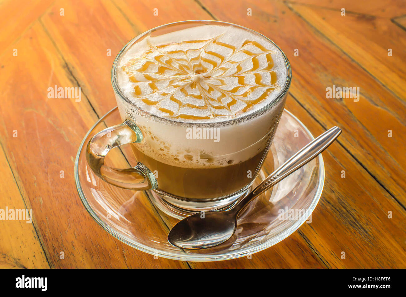 Cup of cappuccino Stock Photo