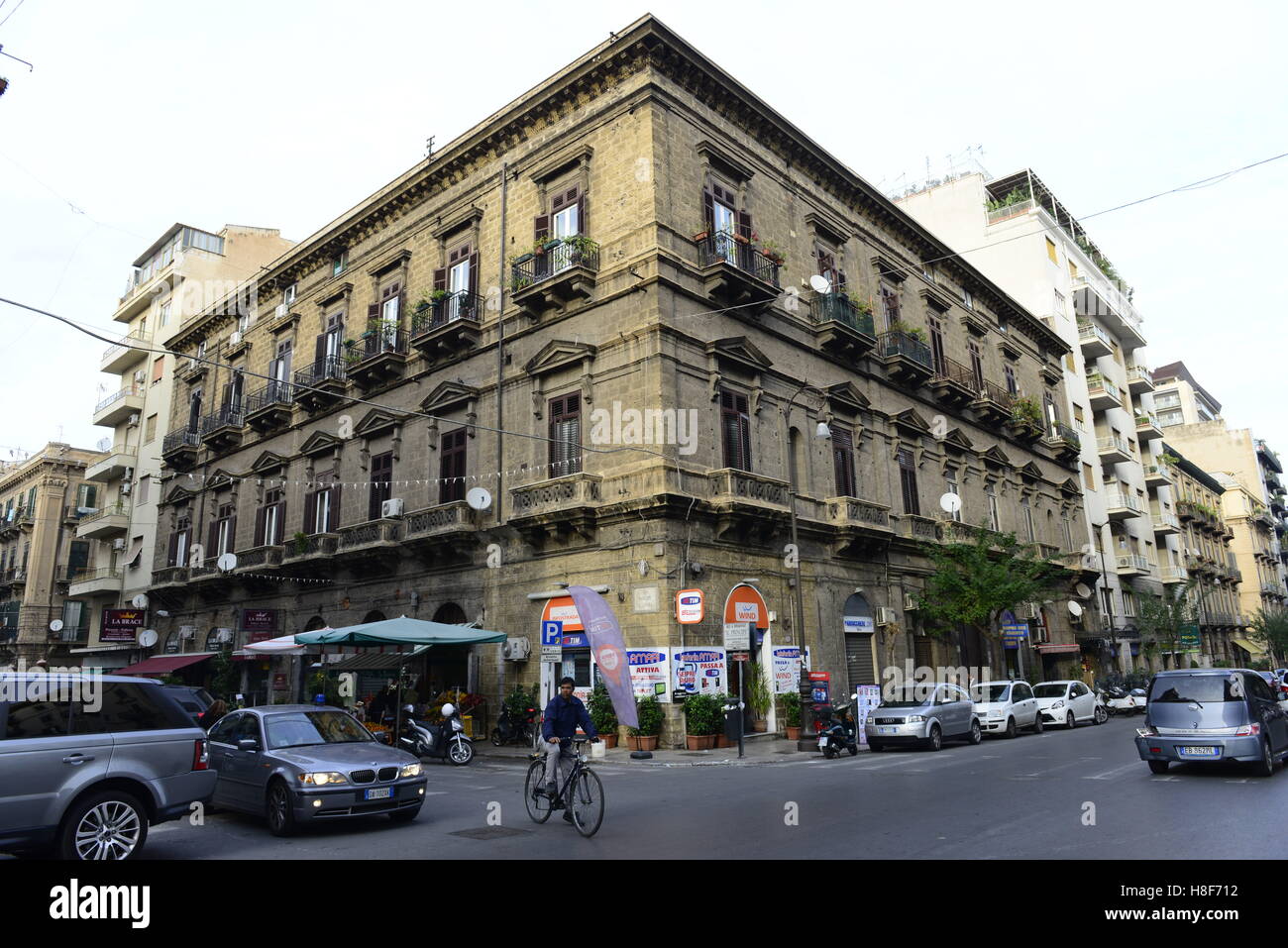 Palermo's city center Stock Photo - Alamy