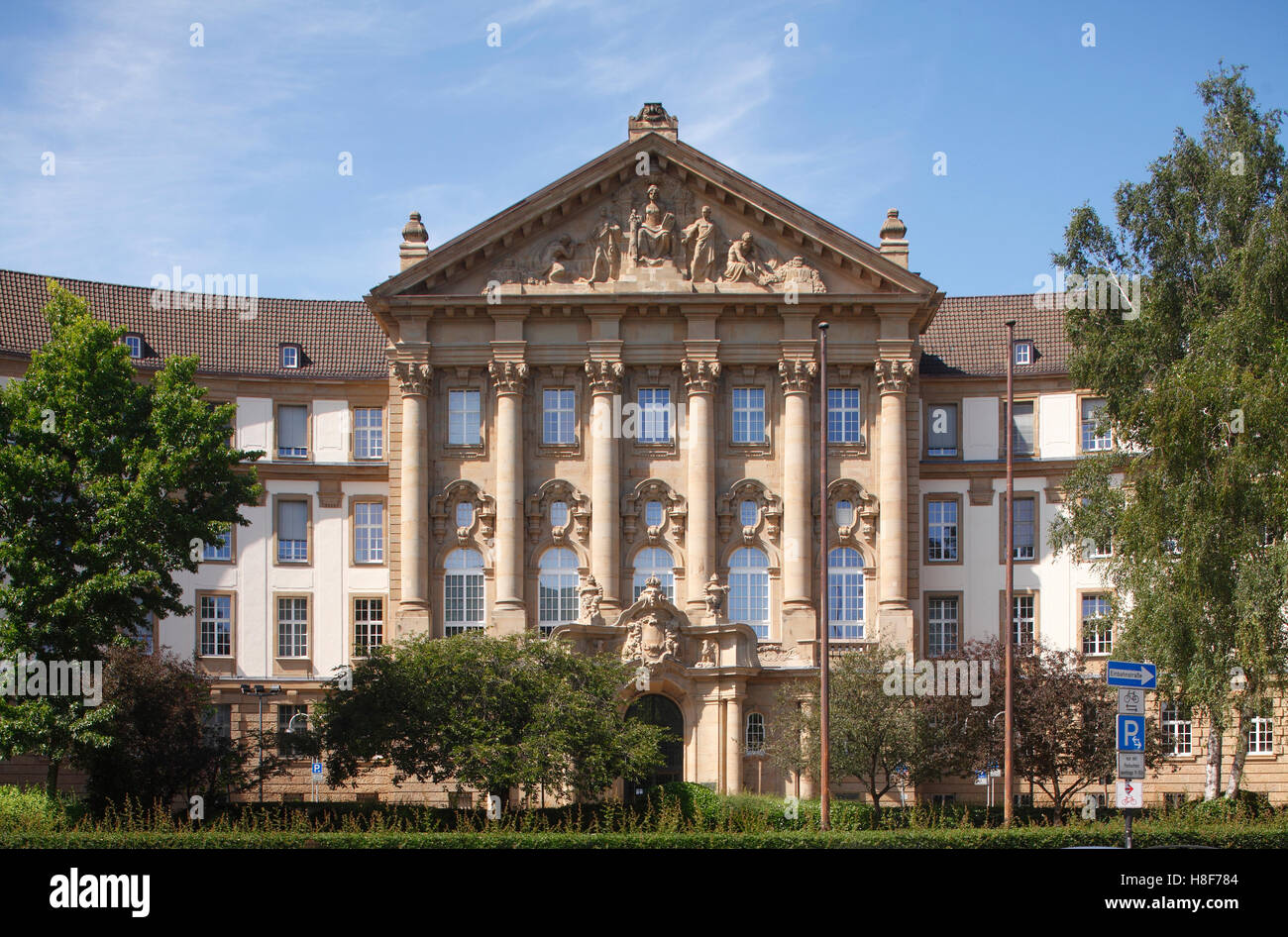 Higher Regional Court, Public Prosecutor's Office, Cologne, North Rhine-Westphalia, Germany Stock Photo