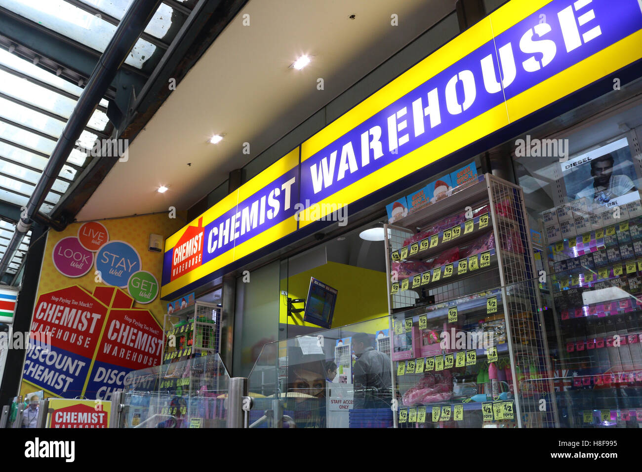 Chemist Warehouse Discount Chemist on Street, Sydney, Australia Stock Photo Alamy
