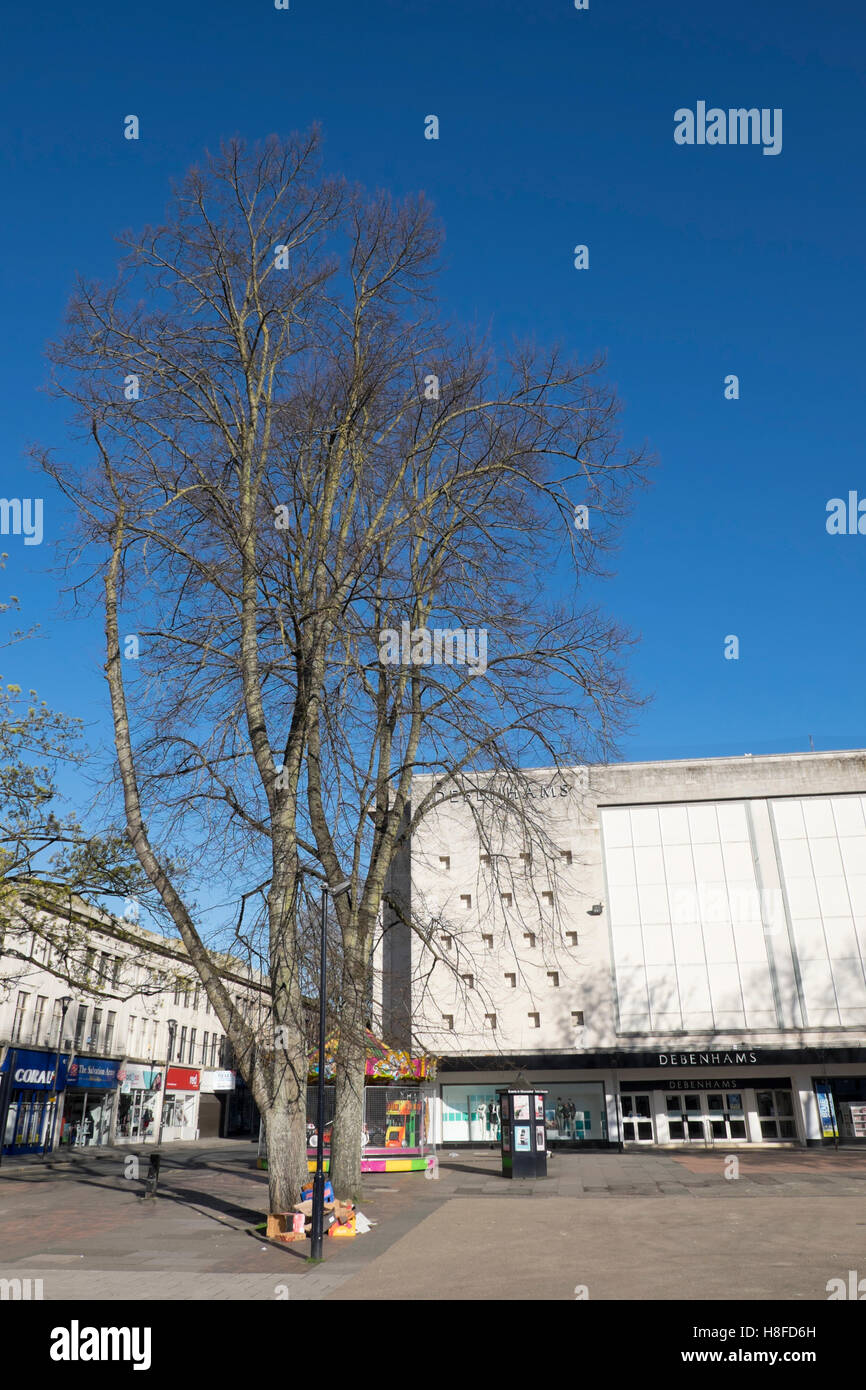 Debenhams department store at Kings Square in Gloucester,southern