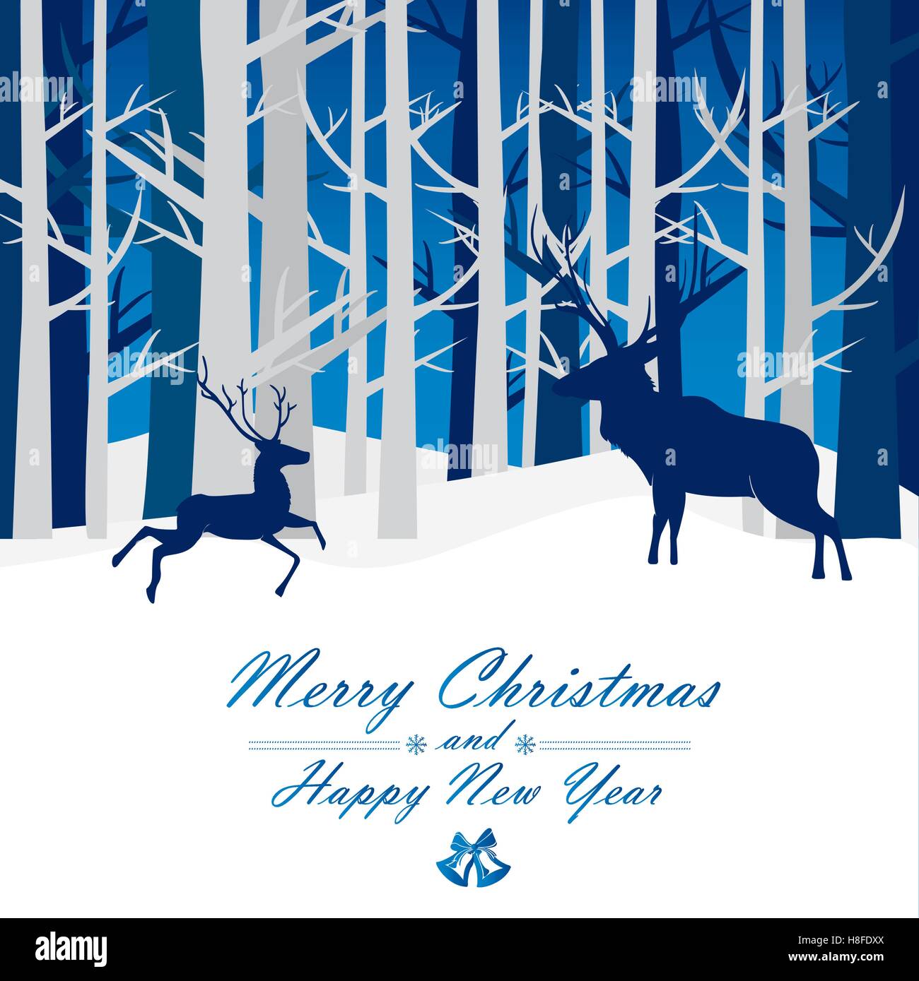 snow, Christmas, Christmas tree, flake, vector, year, illustration, decoration, holiday, Xmas, new, winter, greeting, snowflake Stock Vector