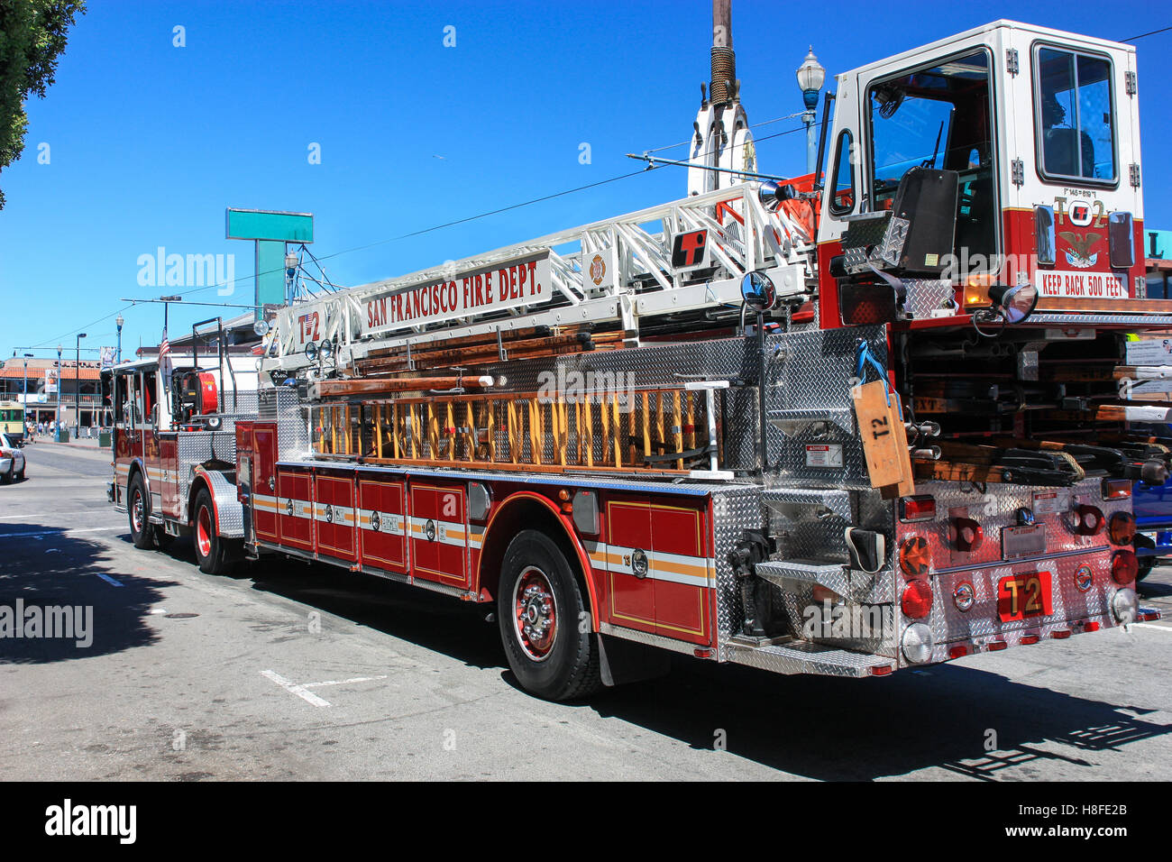 Big fire truck hi-res stock photography and images - Alamy