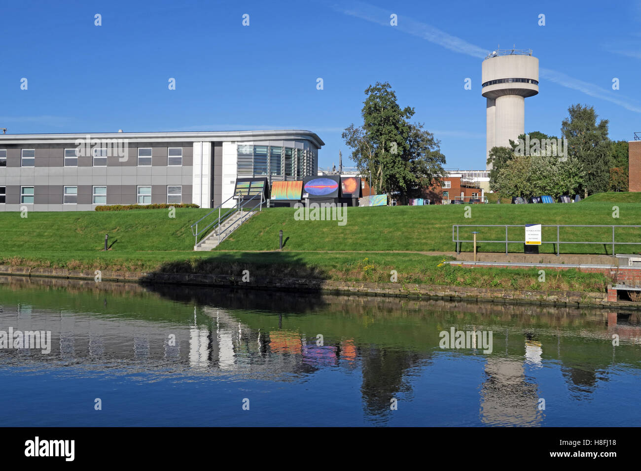 Daresbury research lab & research centre, Warrington, Cheshire, England, UK Stock Photo