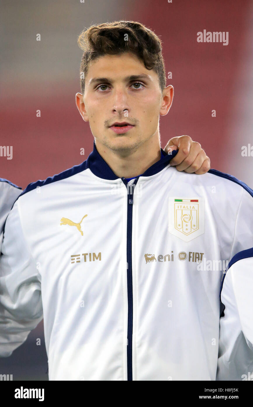 Mattia Caldara, Italy Stock Photo