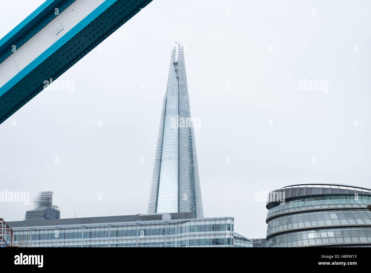 England The Shard The Highest Building Of London With 73 Floors