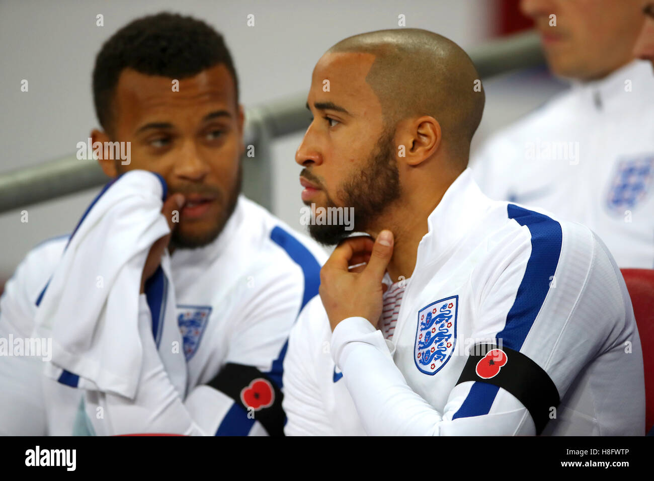 Englands andros townsend on bench hi-res stock photography and images -  Alamy
