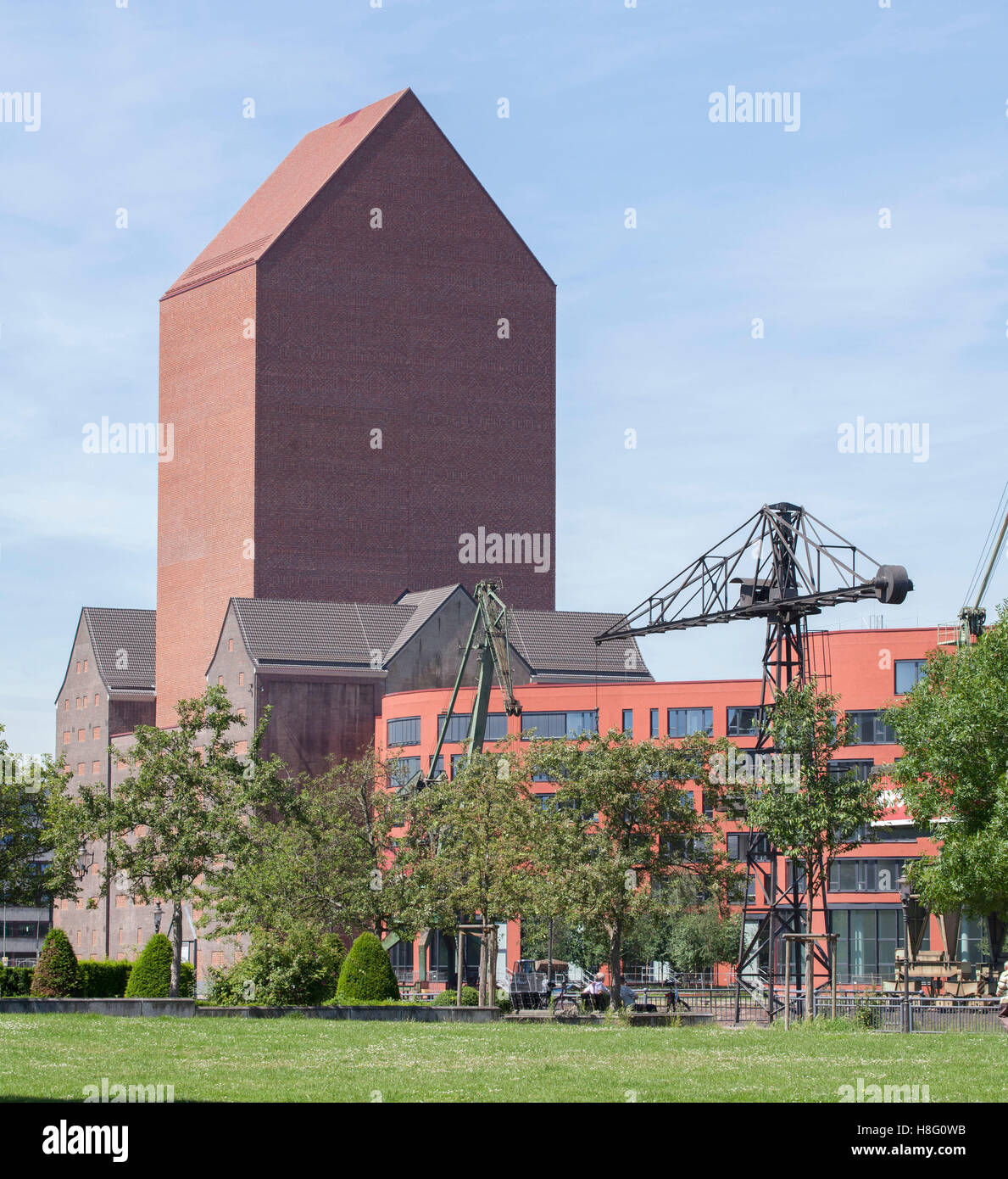 Garten der Erinnerung by Dani Karavan and national archive of North