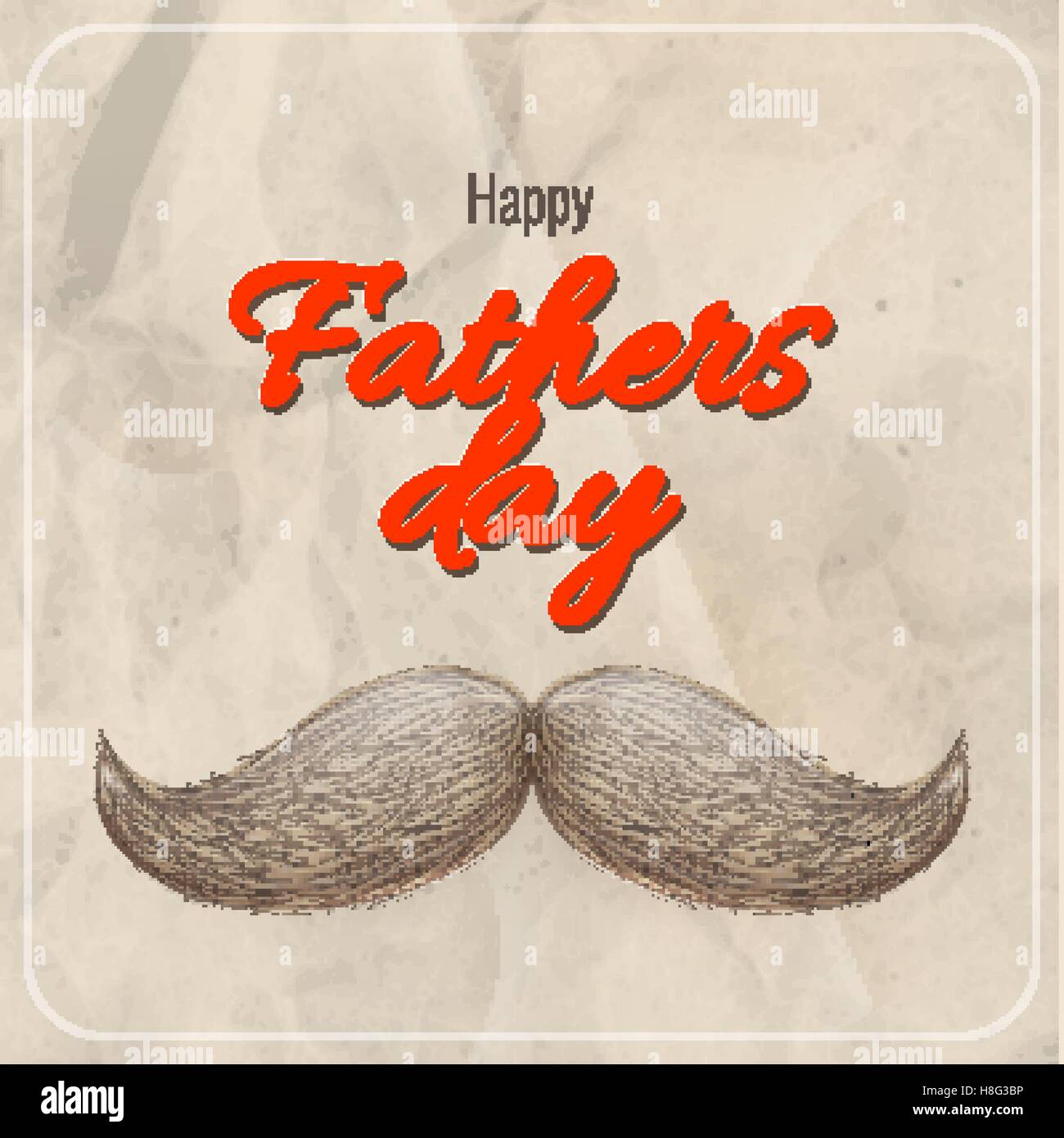 Happy Fathers day. EPS 10 Stock Vector Image & Art - Alamy