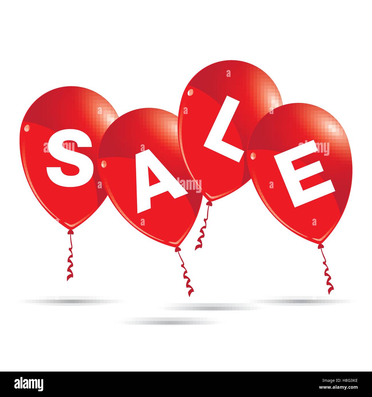 balloons, bags, business, red balloons, color, concept, decoration