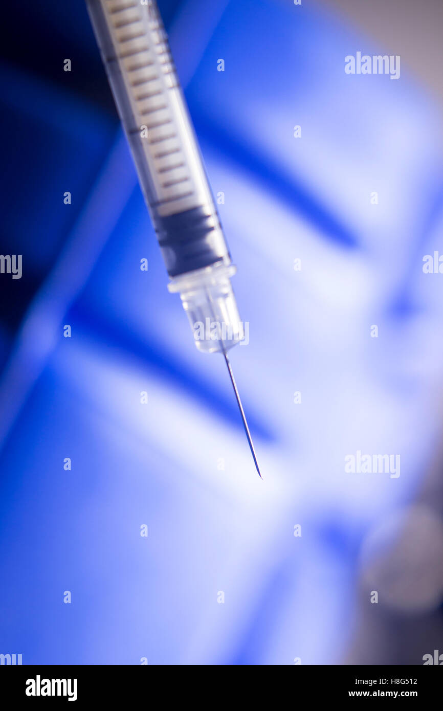 Medical injection syring hypodermic needle for insulin injections in ...