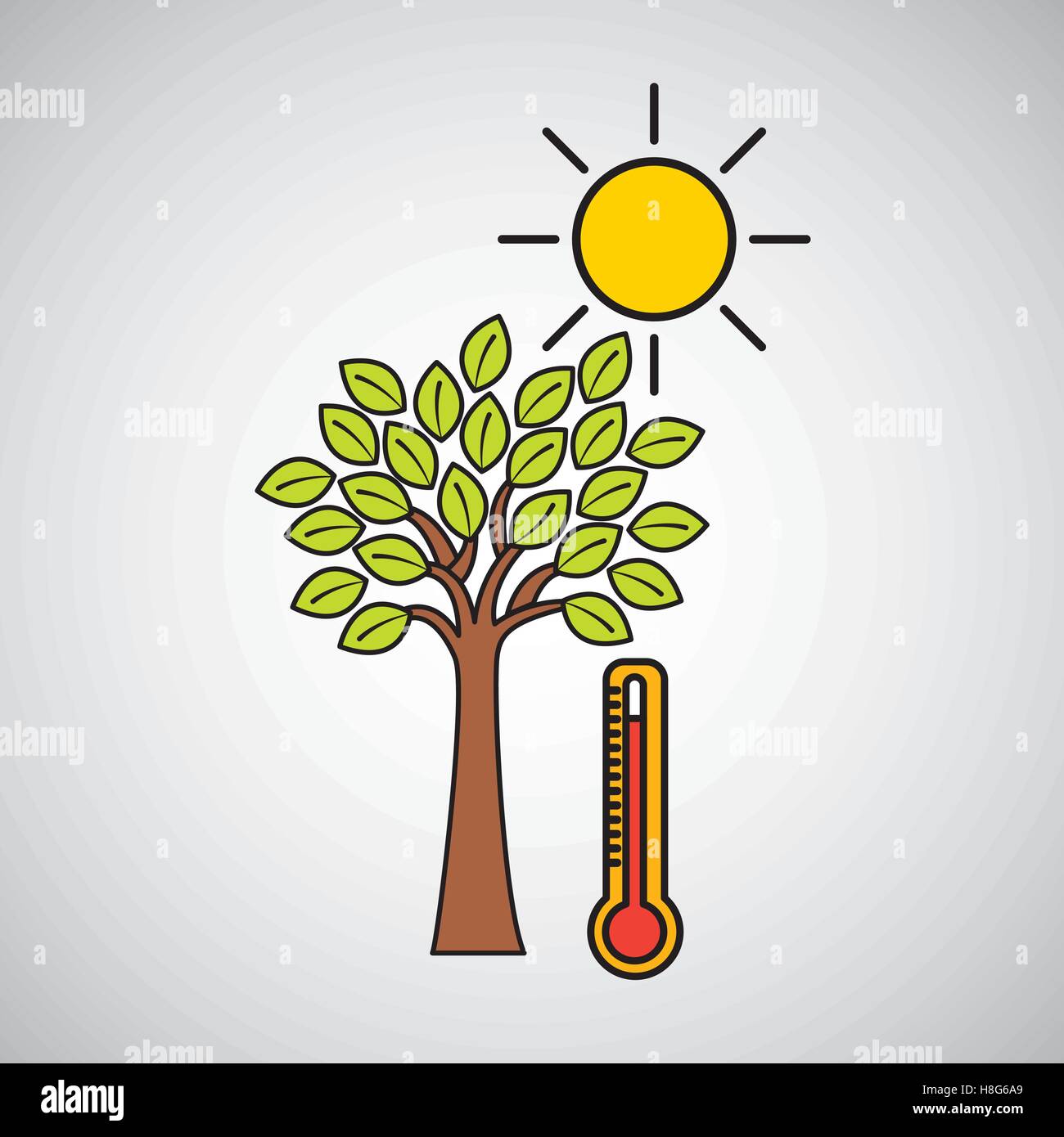 global warming environment concept design vector illustration eps 10 ...