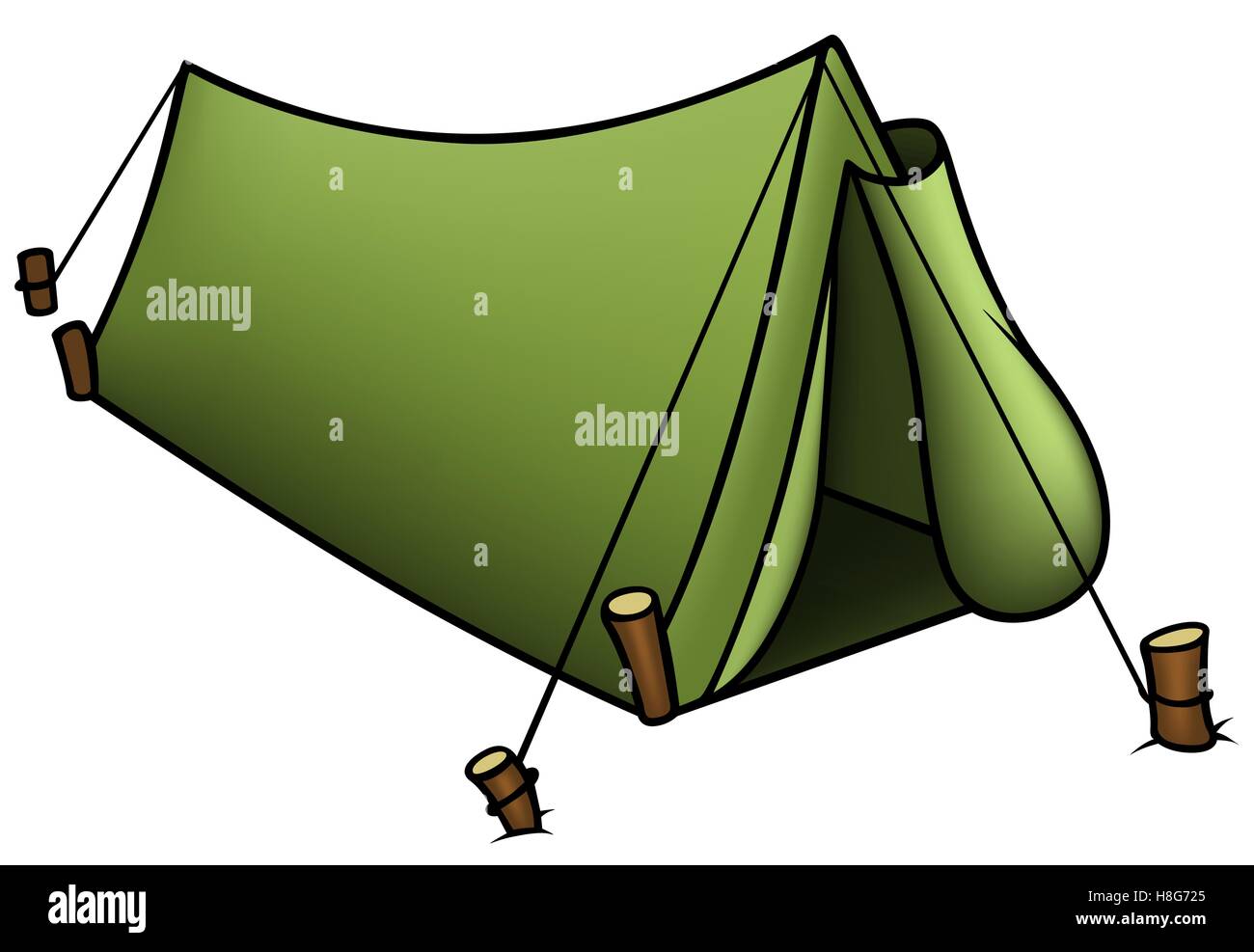 Tarp camp camping Cut Out Stock Images & Pictures Alamy
