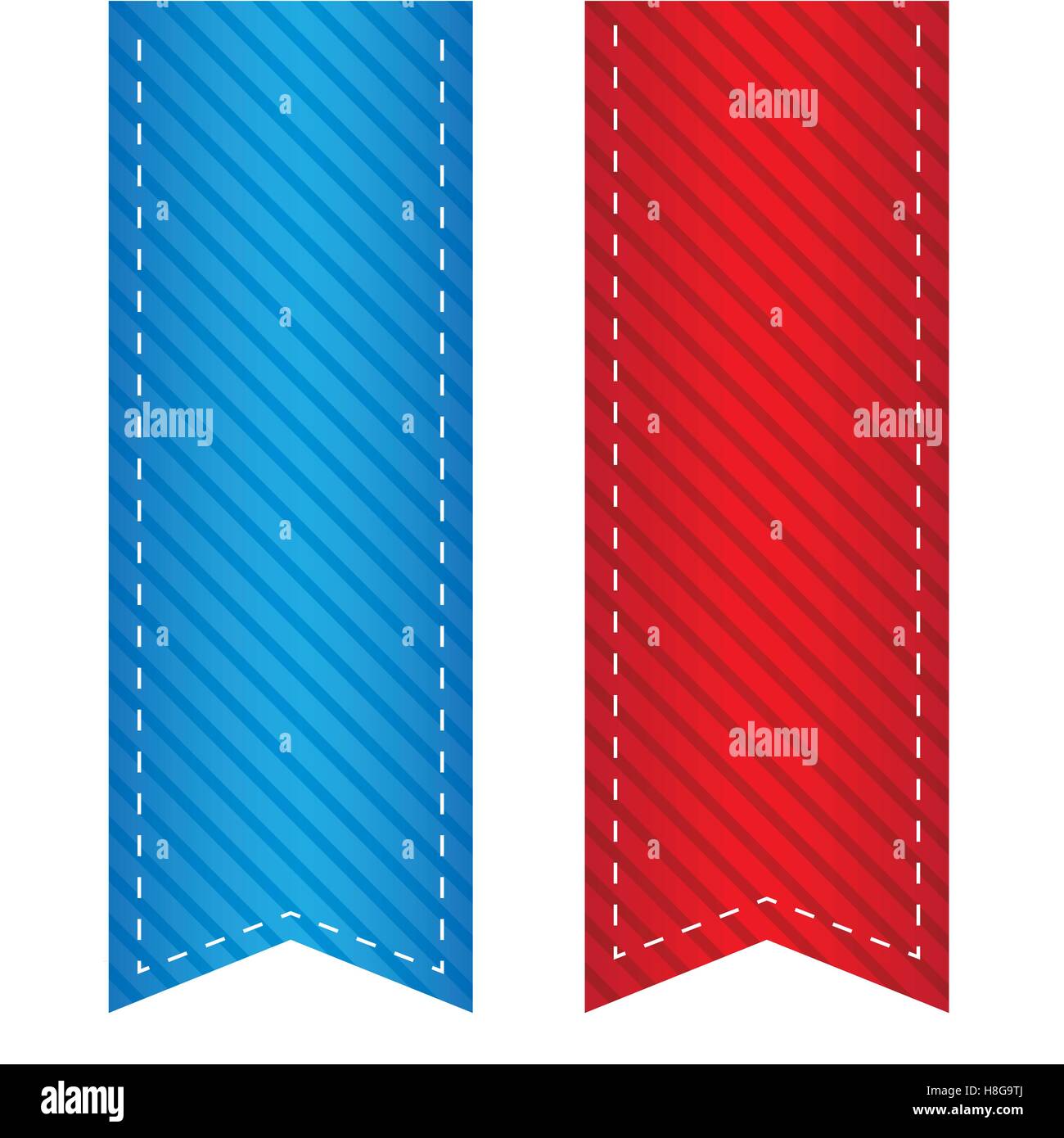 https://c8.alamy.com/comp/H8G9TJ/vector-ribbon-bookmark-H8G9TJ.jpg