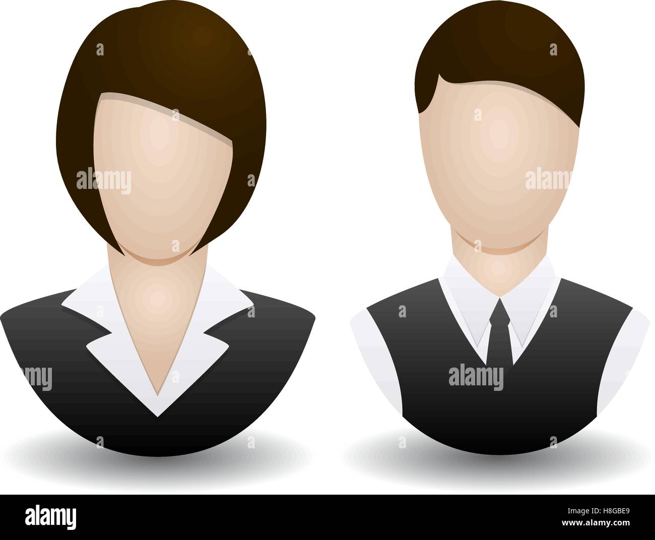 Man and women. Vector illustration Eps 10 Stock Vector Image & Art - Alamy