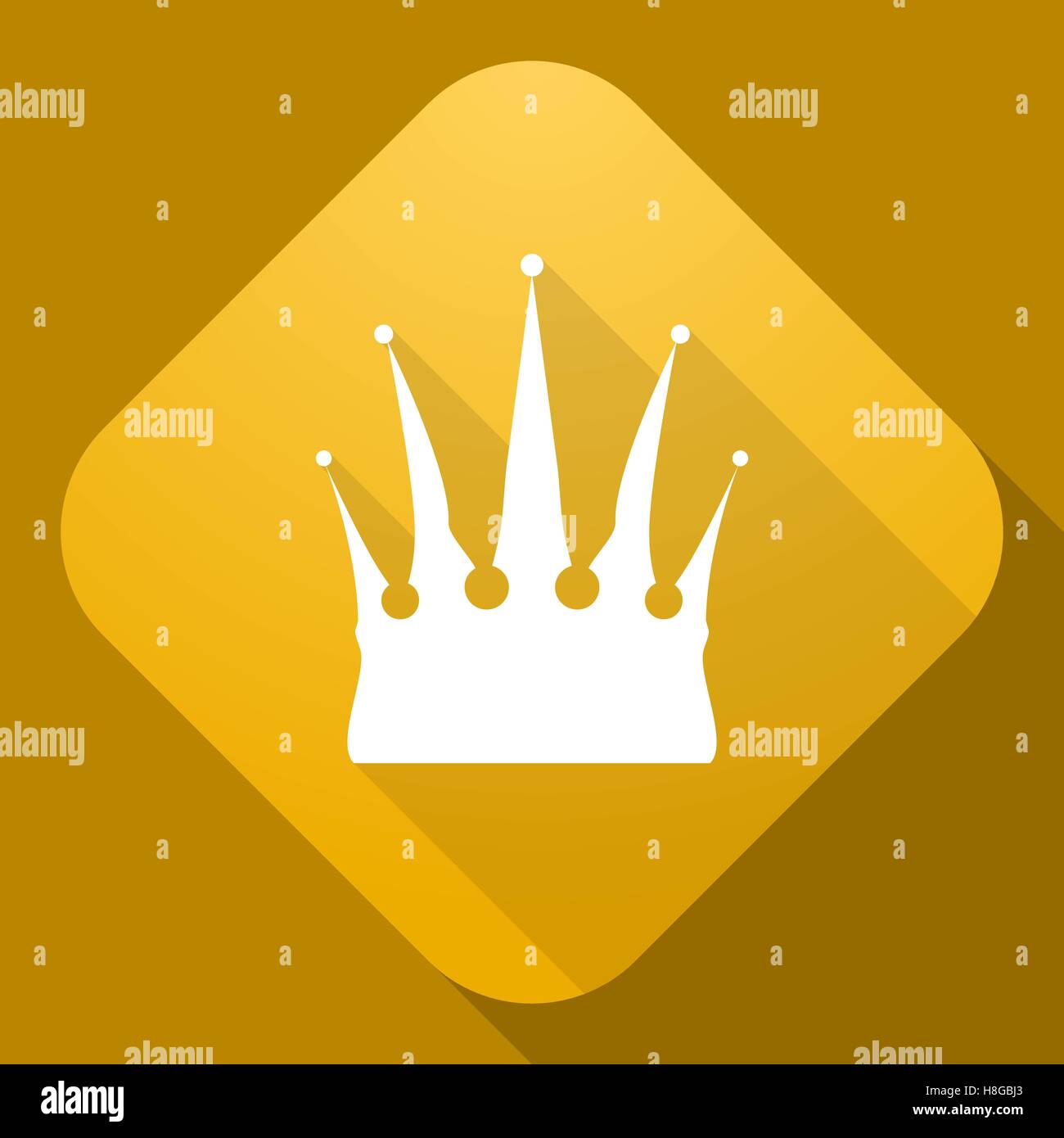 Crown icon vector vectors hi-res stock photography and images - Alamy