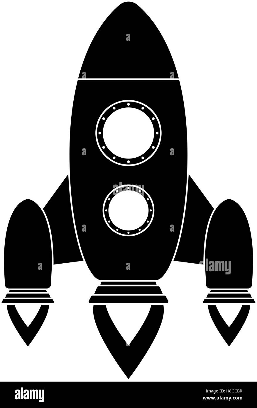 Icon of rocket Stock Vector Image & Art - Alamy