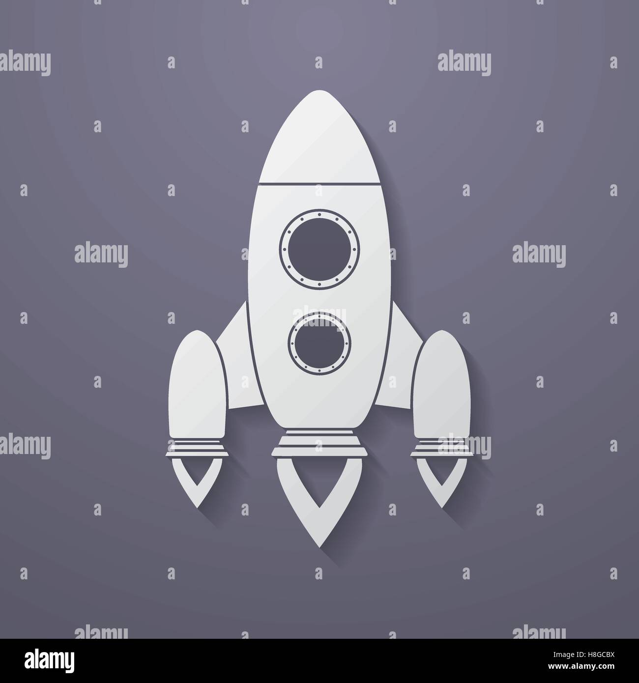 Icon of rocket Stock Vector Image & Art - Alamy