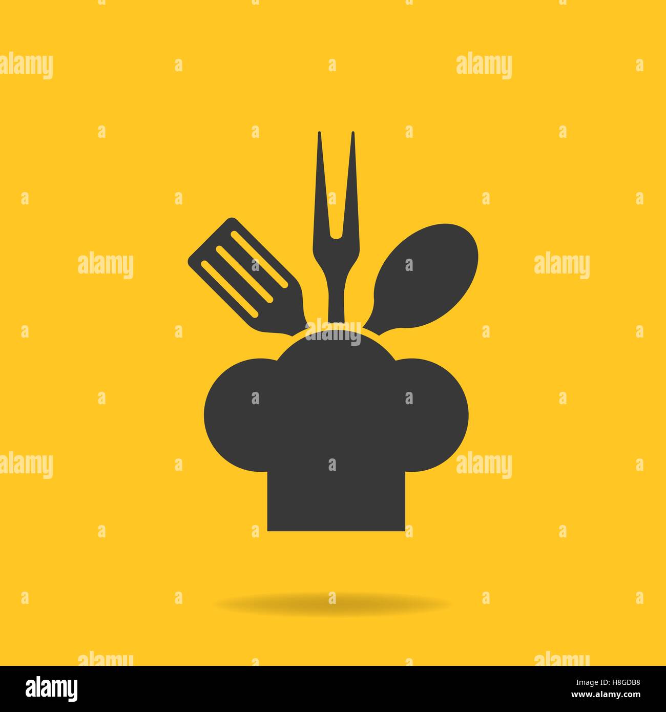 Cooking shovel Stock Vector Images - Alamy