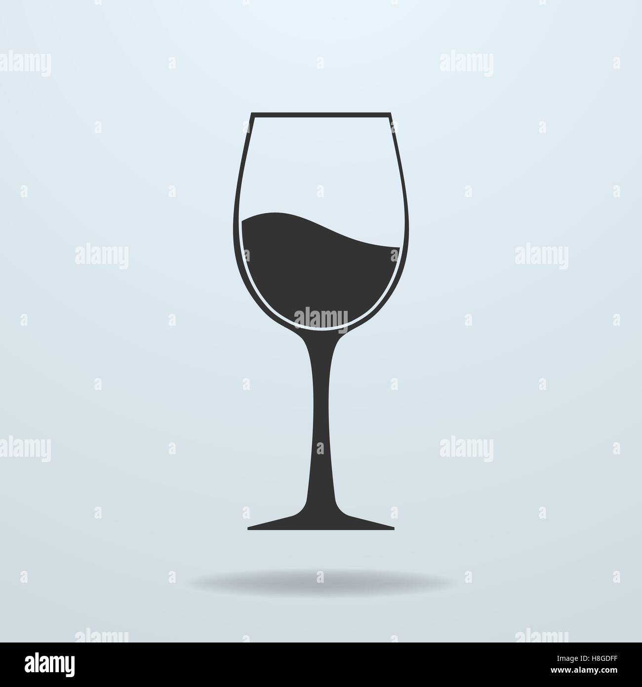 Wine glass vector vectors hi-res stock photography and images - Alamy