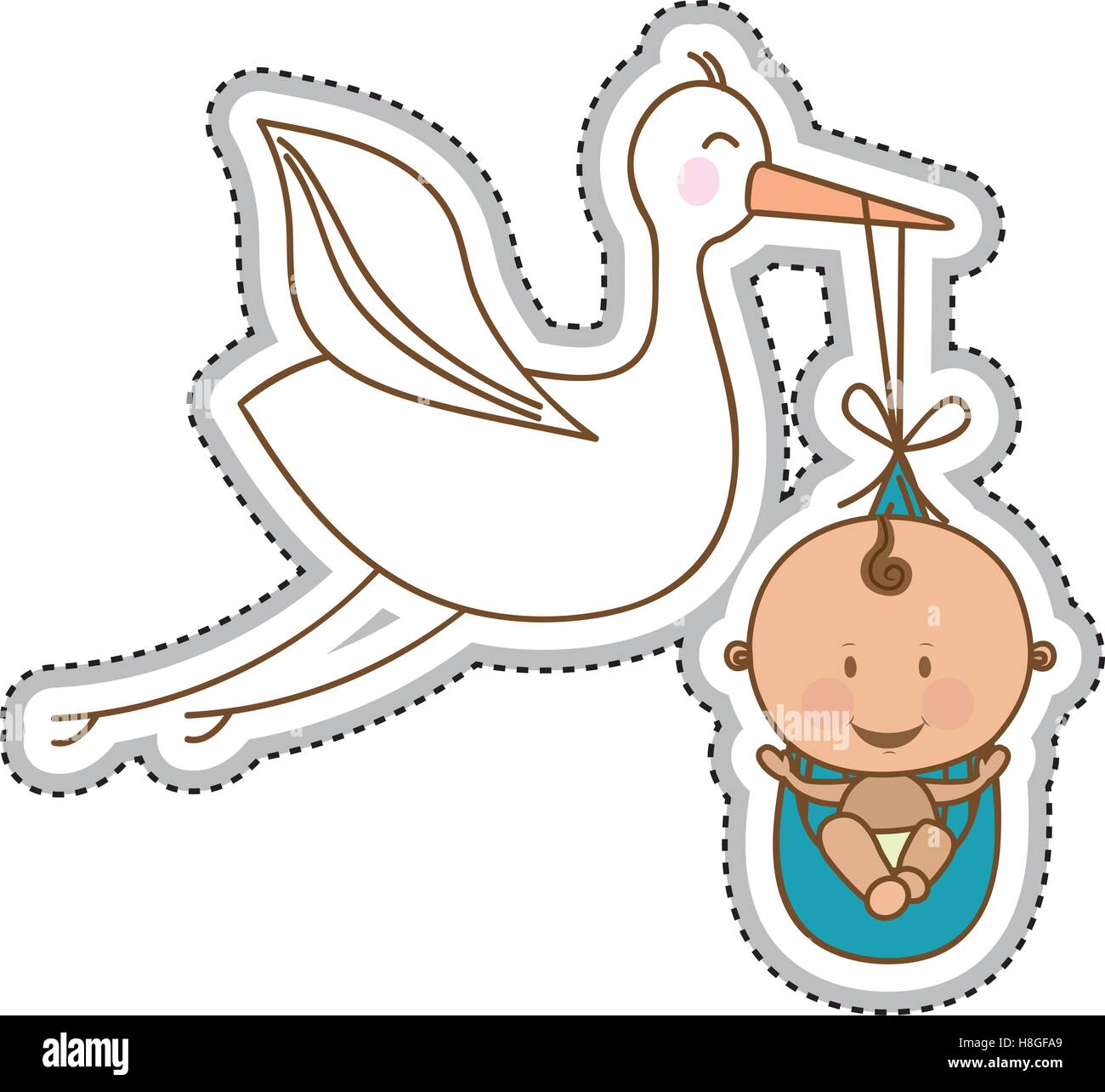 baby delivery crane icon image vector illustration design Stock Vector ...